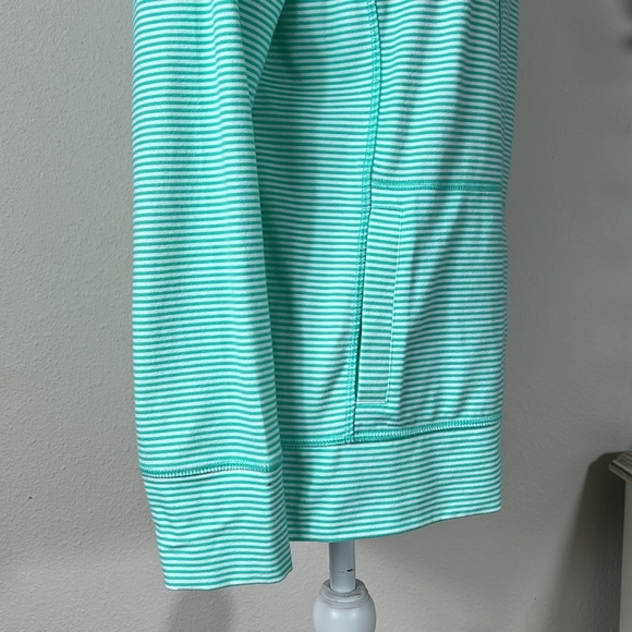 Made for Life PM Green Striped Hoodie Jacket - Picture 8 of 15